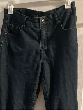 Simon Chang Black Straight Leg Jeans Women’s Classic Denim Pants